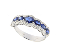 Ring I Gioielli del Sole Woman in White Gold Zaffiro 2 Ct ANC3ZB-050 - ANC3ZB-050